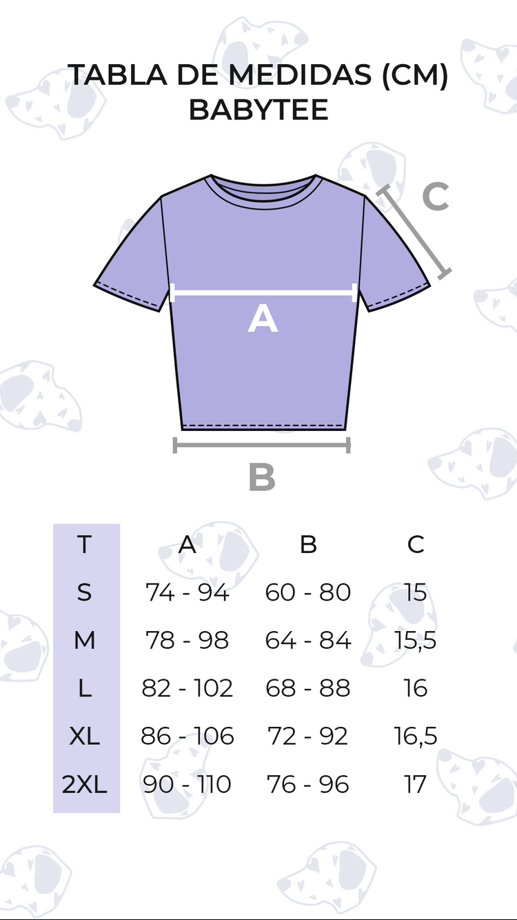 Babytee Blanca Lycra M