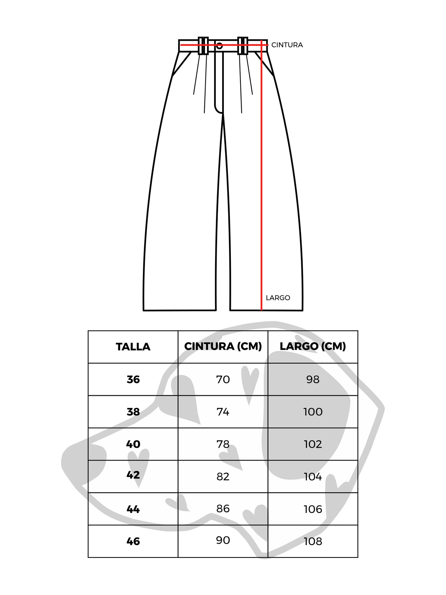 PREVENTA Pantalón Pleats Negro
